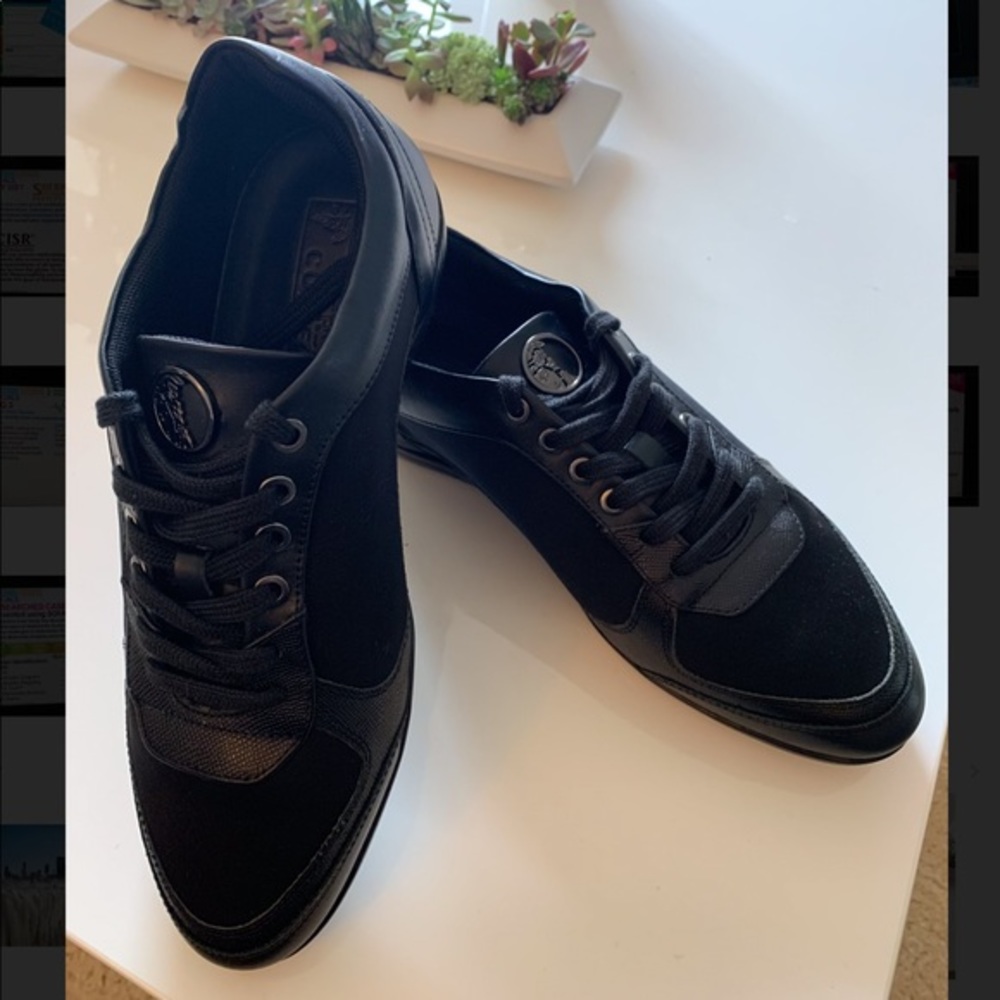 Men’s Versace Runway Collection Blk Sneakers